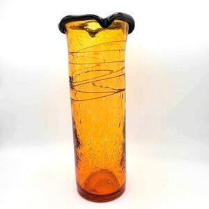 Molten Sunset Art Glass Vase